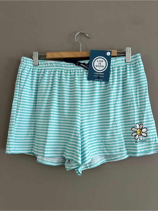 Life Is Good Other - Life Is Good Women’s 2 Pack Sleep Shorts Large Loungewear Soft Drawstring
